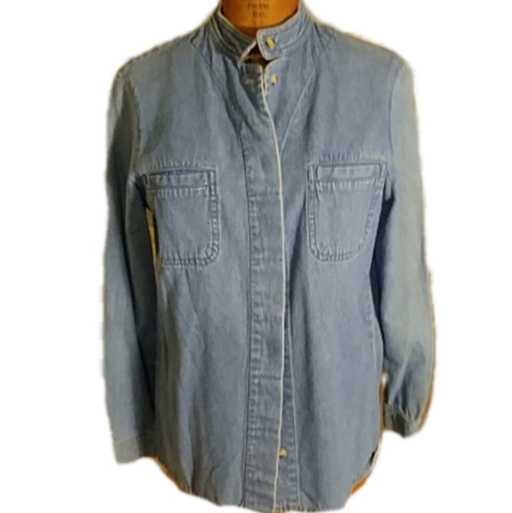 Ruff Hewn denim blouse